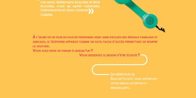 Affiche association Solitud'Ecoute